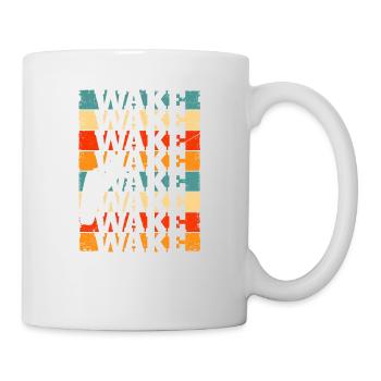 Retro Wakeboard Vintage Wake Boarding Water Sports - Mug - white - Right
