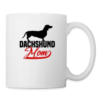 Dachshund Mom - Tasse - Weiß - Rechts