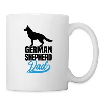 German Shepherd Dad - Tasse - Weiß - Rechts