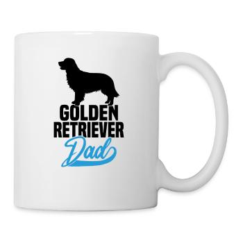 Papa Golden Retriever - Mug blanc - blanc - Droite