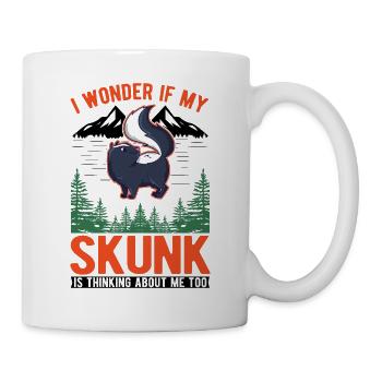 Skunk lover - Mug - white - Right