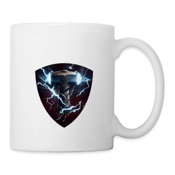 Papa Vathor Va Thor Vatertag Vatertagsgeschenk - Tasse - Weiß - Rechts