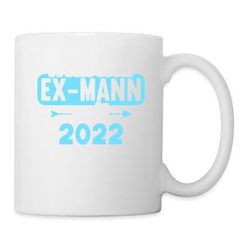 Weltbester Ex-Mann seit 2022 Scheidungs - Tasse - Weiß - Rechts