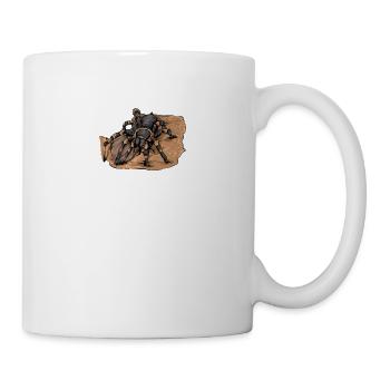 Vogelspinne I Tarantula Terrarium Motiv für - Tasse - Weiß - Rechts