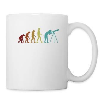 Astronomie Evolution Cosmologiste du ciel étoilé - Mug blanc - blanc - Droite