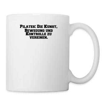 Pilates - Pilates: Die Kunst, Bewegung und - Tasse - Weiß - Rechts