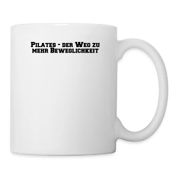 Pilates - Pilates - der Weg zu mehr Beweglichkeit - Tasse - Weiß - Rechts
