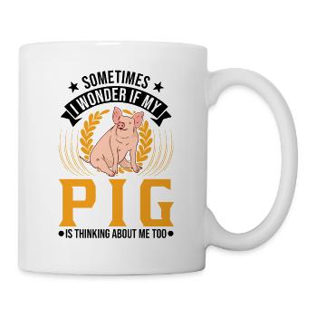 Pig Farmer Farmer Piggy - Mug - white - Right