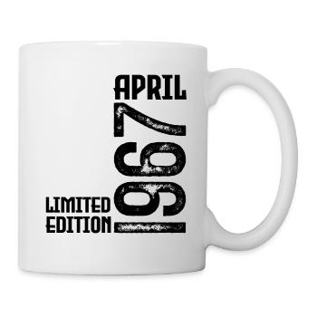 Cadeau Avril 1967. Anniversaire avril 1967. April. - Mug blanc - blanc - Droite