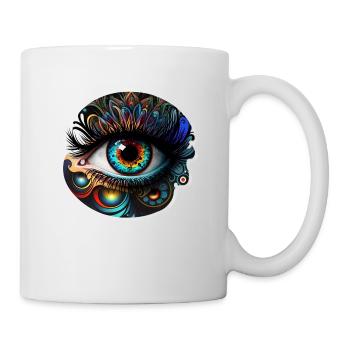 Œil 2 - Mug blanc - blanc - Droite