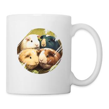 Meerschweinchen Meerschwein für einen - Tasse - Weiß - Rechts