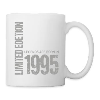 28. Geburtstag Damen Herren 28 Jahre 1995 Lustig - Tasse - Weiß - Rechts