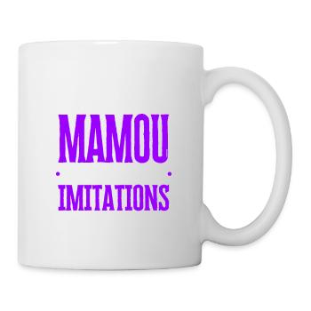 Véritable Mamou les autres sont des imitations ! - Mug blanc - blanc - Droite