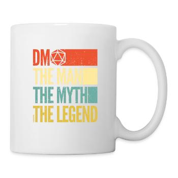 Donjons Dragons - DM der Mann, den der Mythos - Tasse - Weiß - Rechts