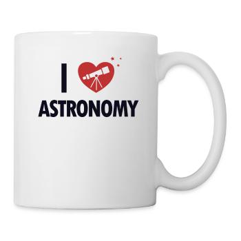 I love Astronomy Astronomy Photographer Starry Sky - Mug - white - Right