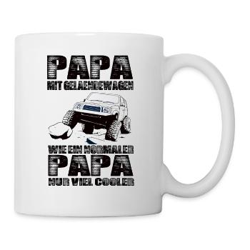 Geländewagen - Tasse - Weiß - Rechts