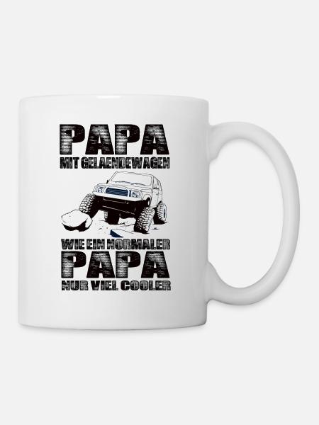 Geländewagen - Tasse - Weiß