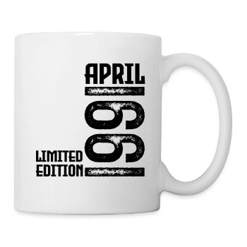 Gift April 1991. Anniversary April 1991. April. - Mug - white - Right
