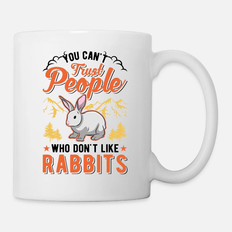 Lapin Cadeau Lapin Lapin Lapin - Mug blanc - blanc