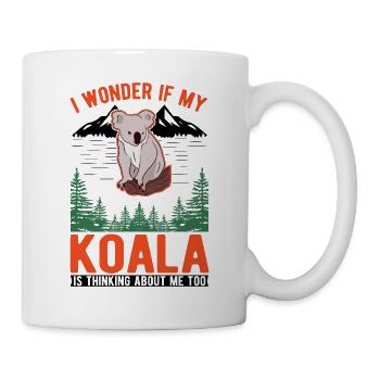 Amoureux des koalas Ours koala - Mug blanc - blanc - Droite