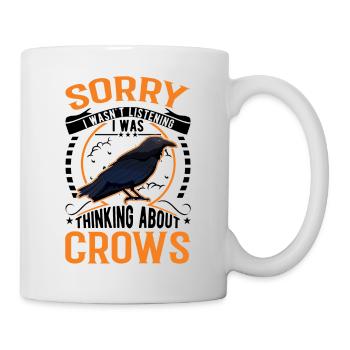 Crow Raven Crow Crow Husbandry Crow Breeder - Mug - white - Right