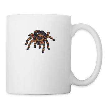 Vogelspinne I Tarantula Terrarium Motiv für - Tasse - Weiß - Rechts