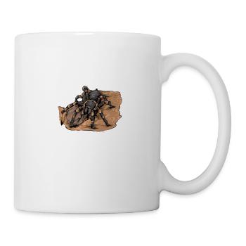 Vogelspinne I Tarantula Terrarium Motiv für - Tasse - Weiß - Rechts
