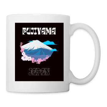 Fujiyama - Mug blanc - blanc - Droite