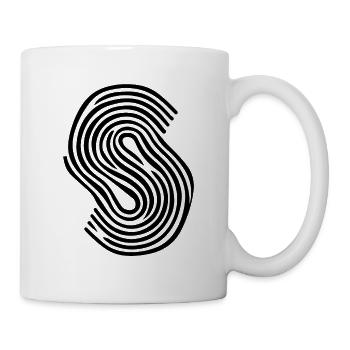 Empreintes digitales S - Mug blanc - blanc - Droite