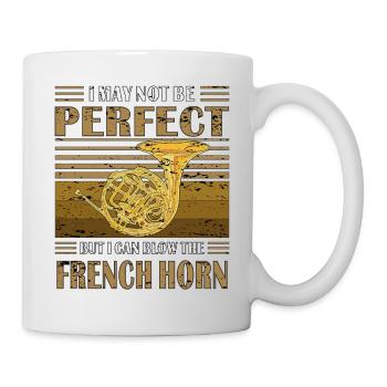 JAGTHORN MAIS JE PEUX SOUFFLER LE COR FRANÇAIS - Mug blanc - blanc - Droite