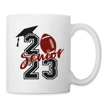 Football 2023 Senior - Mug blanc - blanc - Droite