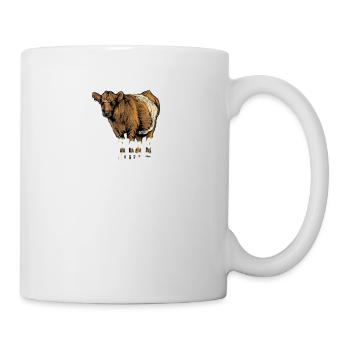 Galloway Rind I Schottland Rinderzucht für - Tasse - Weiß - Rechts