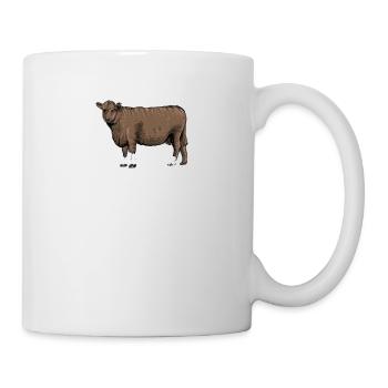 Galloway Rind I Schottland Rinderzucht für - Tasse - Weiß - Rechts