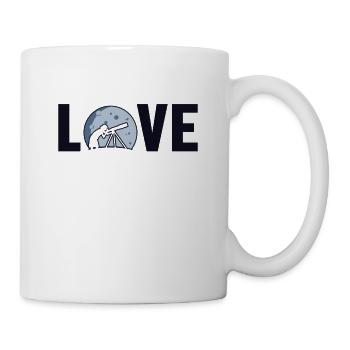 Love Astronomiefotograf Sternenhimmel Kosmologe - Tasse - Weiß - Rechts