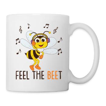Music Bee Lover - Mug - white - Right