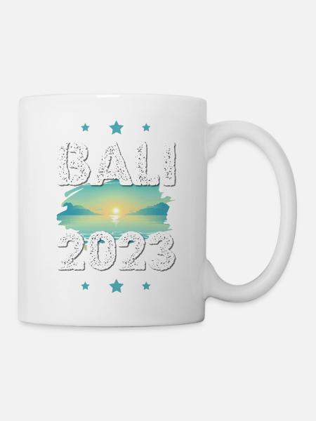 Bali 2023 - Tasse - Weiß