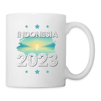 Indonesia 2023 - Tasse - Weiß - Rechts