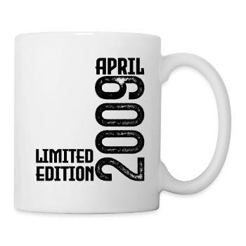 Gift April 2009. Birthday April 2009. April. - Mug - white - Right