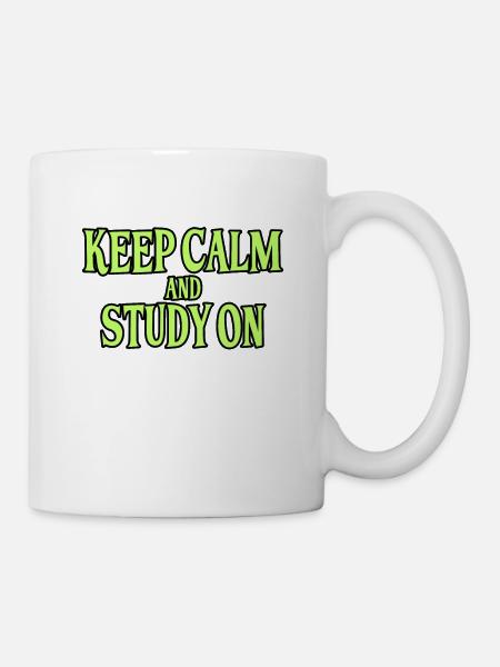 Studieren Spruch - Tasse - Weiß