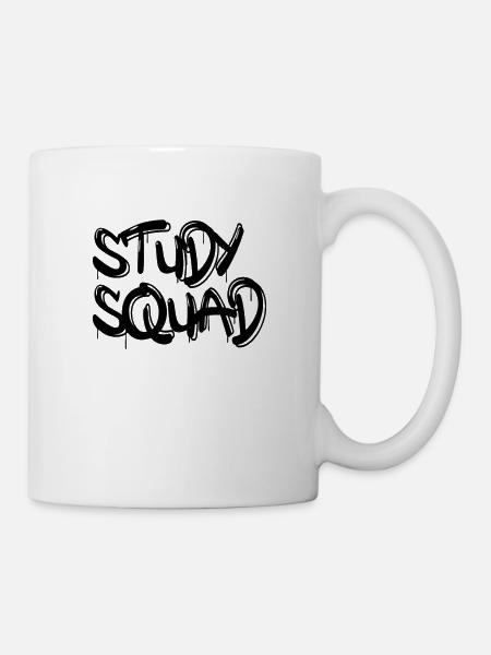 study squad - Tasse - Weiß