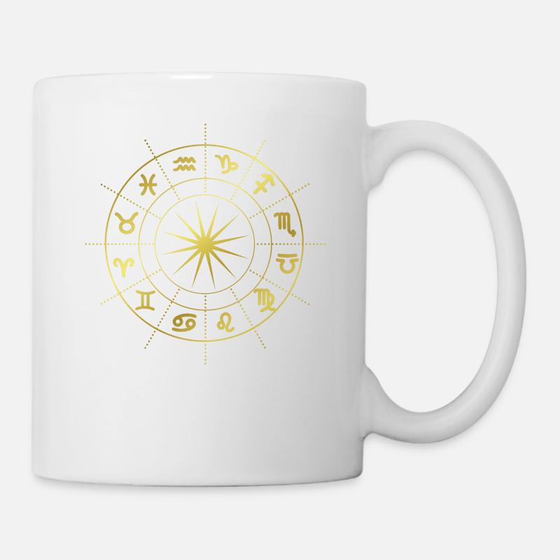Stern - Sternzeichen - Horoskop - Astrologie - Tasse - Weiß