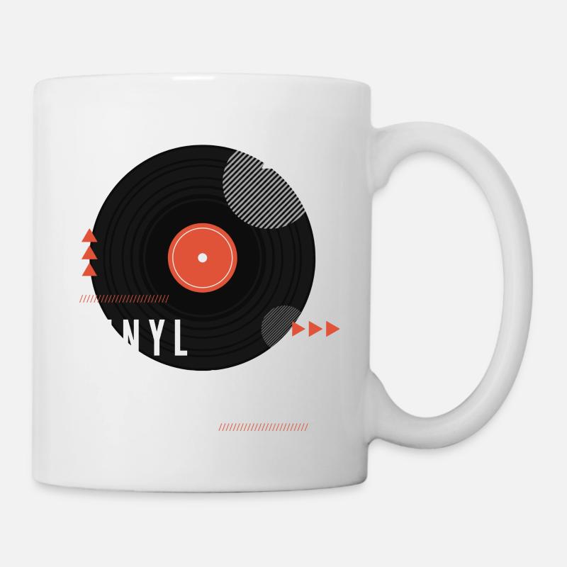 Vinyl Enthusiast - Tasse - Weiß