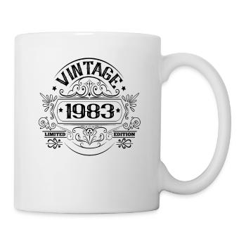 Vintage 1983 Birthday Vintage - Mug - white - Right