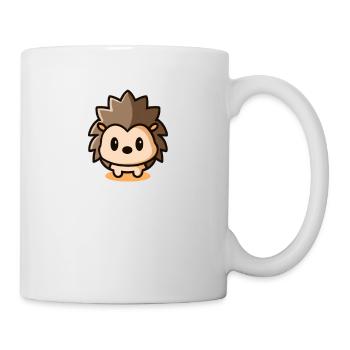 Le porc-épic hérisson Kawaii a l’air mignon - Mug blanc - blanc - Droite