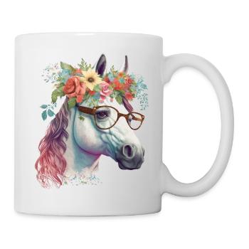 Cute horse - Mug - white - Right