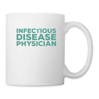 Être un médecin spécialiste des maladies infectieuses est un - Mug blanc - blanc - Droite