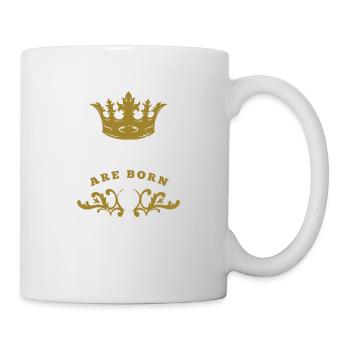 Rois nés en mars - Mug blanc - blanc - Droite