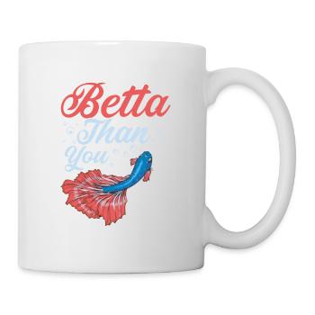 Betta que vous Propriétaire d’aquarium Garde de poissons - Mug blanc - blanc - Droite