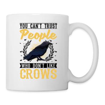 Crow Raven Raven Crow Crow Crow Keeping Crow Breeder - Mug - white - Right