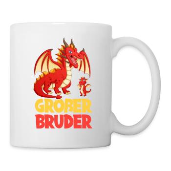 Großer Bruder 2024 Drache - Tasse - Weiß - Rechts